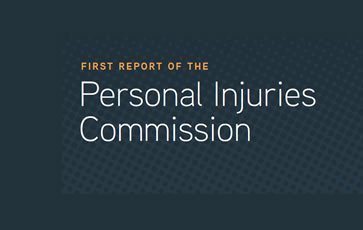 First Report of the Personal Injuries Commission