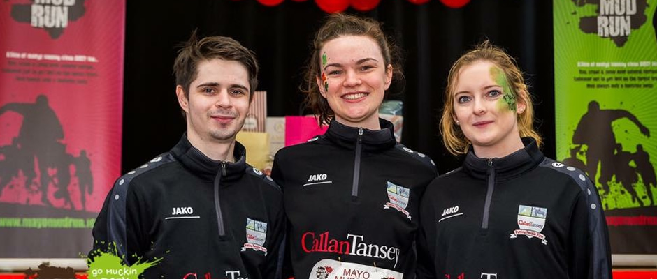 Callan Tansey Ballina Participate in Mayo Mud Run!