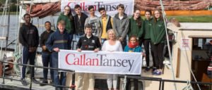 Callan Tansey staff on yaught in association with Safe Haven