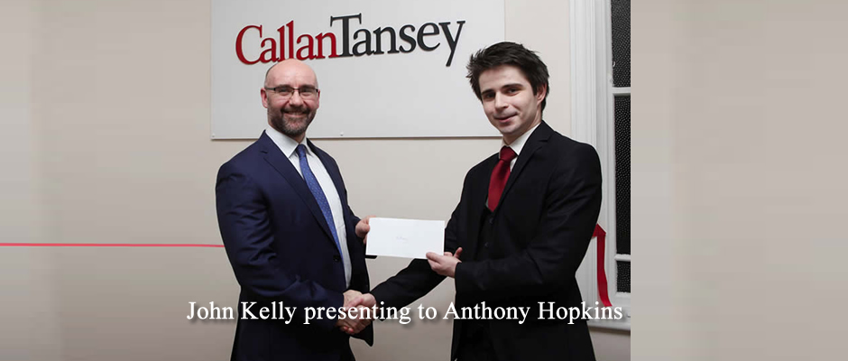 Anthony Hopkins receives 1st Class Honours