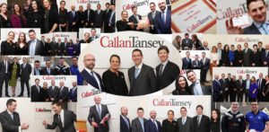 Callan Tansey staff celebrating new office opening in Ballina