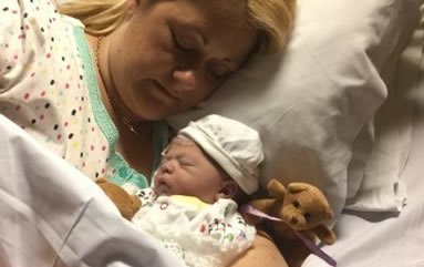 ‘He only had two days in this world, no words can express my grief’