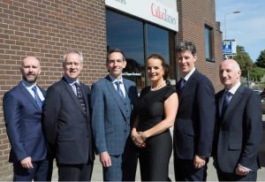 Callan Tansey 6 partners outside new Galway office