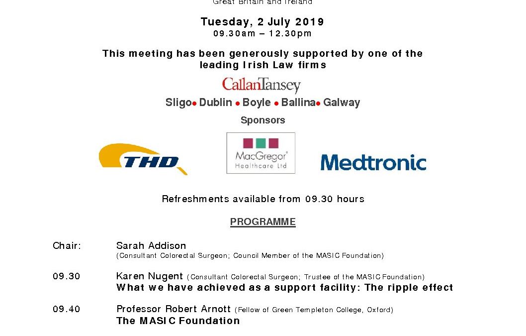 1. Dublin Event 2nd July 2019 (final prog – amended times)