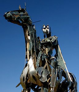 Metal Horse Sculpture, Roscommon