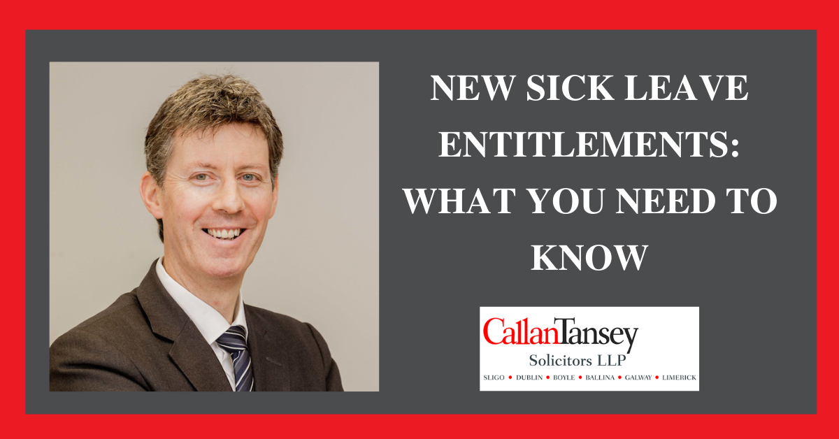 New Sick Leave Entitlements: What You Need To Know
