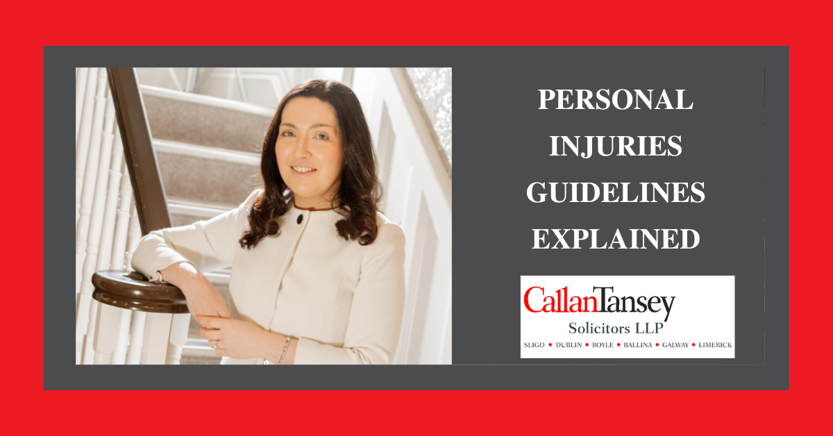 Personal Injuries Guidelines Explained