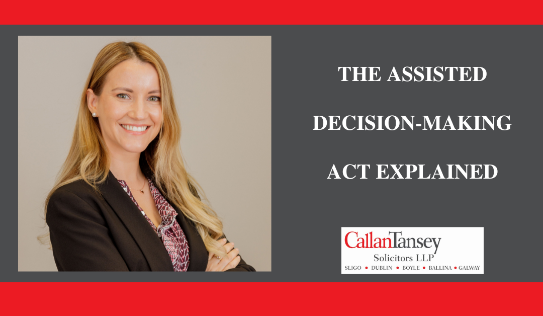 Assisted Decision-Making (Capacity) Act 2015